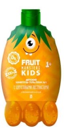 Шампунь-гель-пена детский Megamonsters Фрутомонстры ананас с 1 года 400 мл