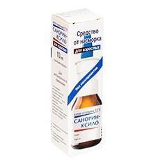 Санорин-Ксило капли наз. 0.1% 10 мл 1 шт.