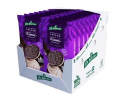 Хлебцы 18 шт. Doctor Korner хрустящие рисовые с темным шоколадом без глютена 67 г