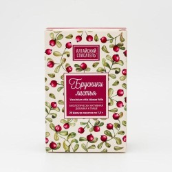 Брусники листья