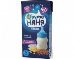 Каша молочная Фрутоняня молочно-злаковая кукурузно-рисово-гречневая 200 г