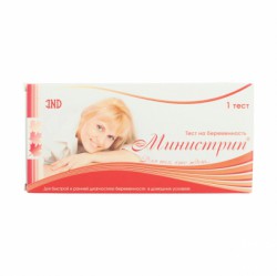 Тест для определения беременности министрип 1 шт.