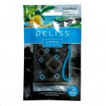 Ароматизатор воздуха автомобильный, Deliss (Делисс) 7.8 г 1 шт Комфорт подвесной (цитрусовые морская свежесть ваниль) саше