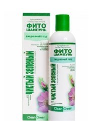 Фито-шампунь Чистый зеленый ежедневный уход флак. 300 мл