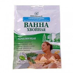 Ванна Санаторий дома хвойная укрепляющая набор 75 мл