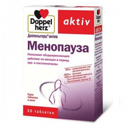 Доппельгерц актив менопауза 30 шт. табл. 1.69 г