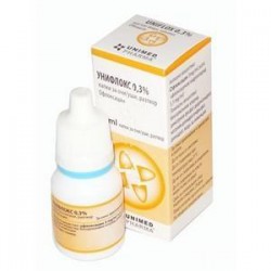 Унифлокс капли глазн. и уш. 0.3% 5 мл 1 шт.