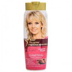 Шампунь Звездные рецепты красоты Валерия обьем и пышность 400 мл