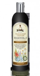 Шампунь Рецепты бабушки Агафьи №4 объем и пышность на цветочном прополисе 600 мл
