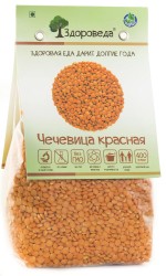 Чечевица Здороведа Био красная 400 г