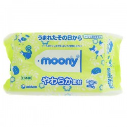 Салфетки влажные Moony сменный блок 80 шт.