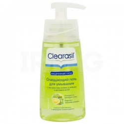Гель для умывания Clearasil очищающий с экстрактами лайма лимона и витамином В3 150 мл