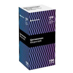 Цитиколин Медисорб р-р д/приема внутрь 100 мг/мл 100 мл 1 шт.