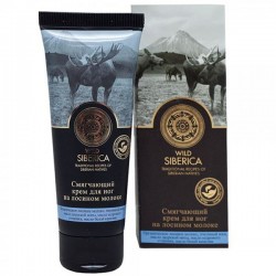 Крем для ног Natura Siberica Вайлд Сиберика смягчающий на лосином молоке 75 мл