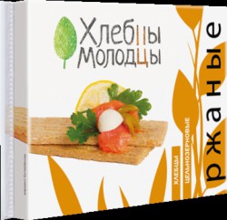 Хлебцы 110 г Хлебцы-молодцы ржаные