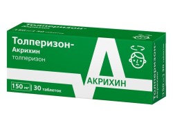 Толперизон-Акрихин табл. п/о пленочной 150 мг 30 шт.