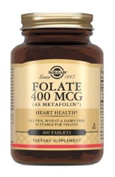 Фолат (Метафолин) 100 шт. табл. 400 мкг 250 мг