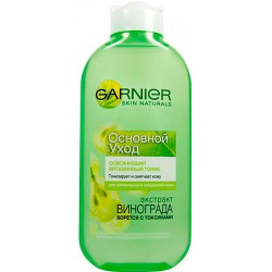 Тоник Garnier Основной уход для нормальной и смешанной кожи освежающий 200 мл