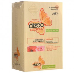 Маска для глаз Dizao ЭКСПРЕСС-НАТУМАСКА лифтинг укрепляющая от мимических морщин орхидея и гибискус 1 шт.