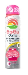 Аэрозоль Дэта Бэби детский от клещей и комаров 100 мл