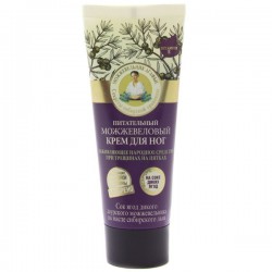 Крем для ног Рецепты бабушки Агафьи Питательный можжевеловый при трещинах на пятках 75 мл