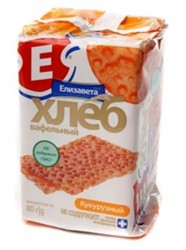 Хлеб вафельный 80 г Елизавета кукурузный
