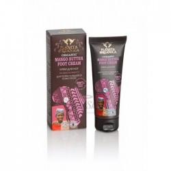 Крем для ног Planeta Organica для потрескавшейся кожи пяток на масле манго 75 мл