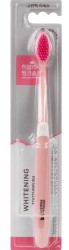 Зубная щетка Perioe отбеливающая с гималайской розовой солью мягкая